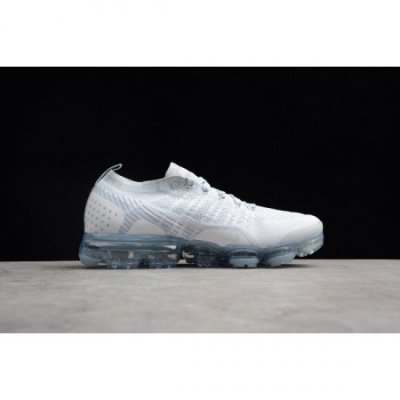 Nike Erkek Air Vapormax Flyknit 2.0 Beyaz / Gri Koşu Ayakkabısı Türkiye - LICUQTSB